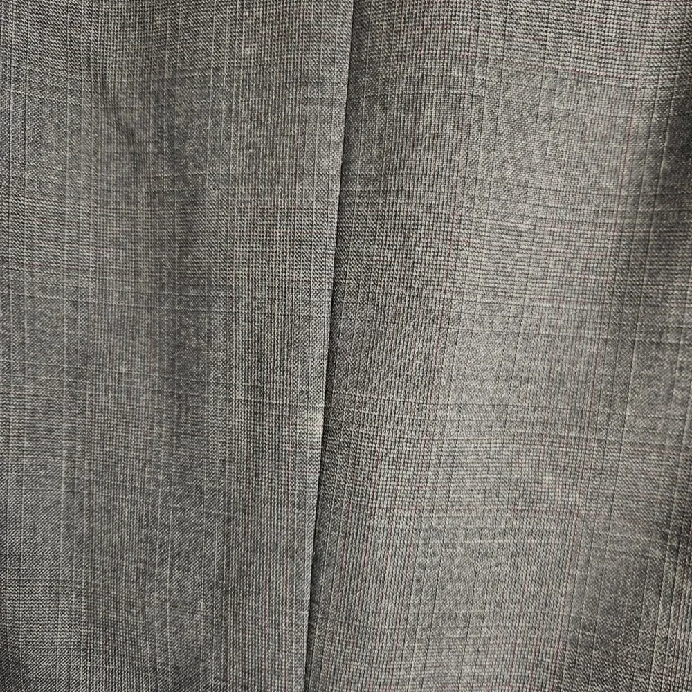 Vtg Hickey Freeman Mens Gray Glen Plaid Suit George J Good Berkeley Wool 42R 32W